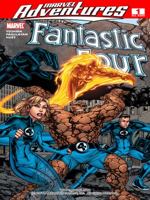 cover image of Marvel Adventures Fantastic Four, Issue 1
